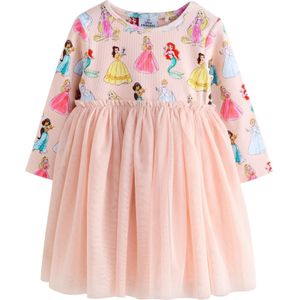 Next Jurk  geel / pink / rosé / rood