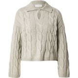 MSCH COPENHAGEN Trui 'Pavana Peony'  grijs