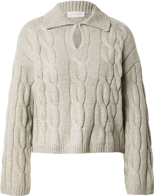 MSCH COPENHAGEN Trui 'Pavana Peony'  grijs