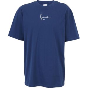 Karl Kani Shirt 'Essential'  donkerblauw / wit