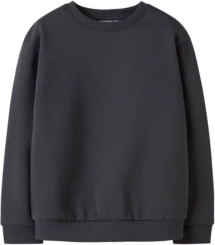 Sweatshirt - Regular Fit - Lange Mouwen - Ronde Hals - Geribde Manchetten