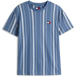 Tommy Jeans Shirt  navy / royal blue/koningsblauw / rood / wit