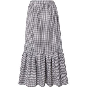 ABOUT YOU Rok 'Simone'  zwart / wit