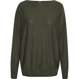 CULTURE Trui 'CU Annemarie'  donkergroen
