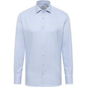 Eterna - Overhemd - Blauw - MODERN FIT - NON IRON - Lange Mouwen