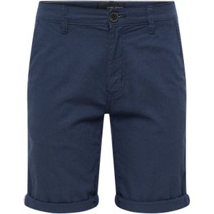 Korte chino van linnenmix