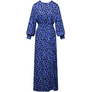 Laurella Avondjurk  enziaan / zwart