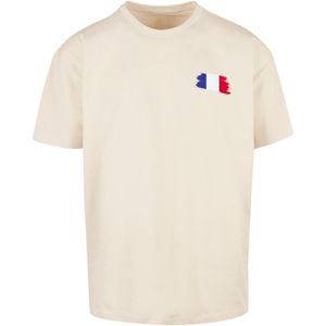 F4NT4STIC Shirt  sand / blauw / rood / wit