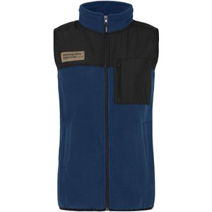 Oxmo Bodywarmer ' OXNETE FLEECE '  blauw