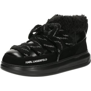 Karl Lagerfeld Veterlaarsjes  zwart / offwhite