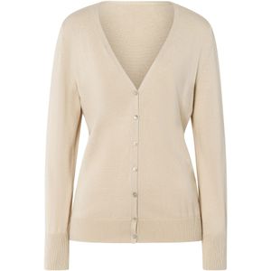 Unikleur Vest - Zand - 100% Katoen