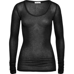 AMERICAN VINTAGE Shirt 'Massachusetts'  zwart