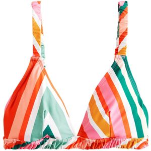 Next - Bikinitop - Wit - Triangel - Soft Cup