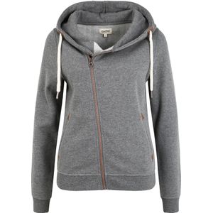 Oxmo Sweatvest 'Vicky'  grijs