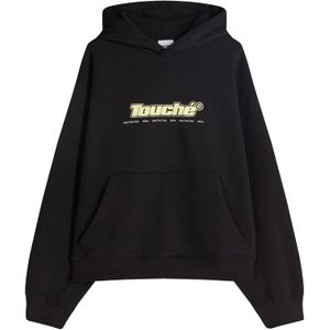 Bershka Sweatshirt  pasteelgeel / pink / zwart / wit