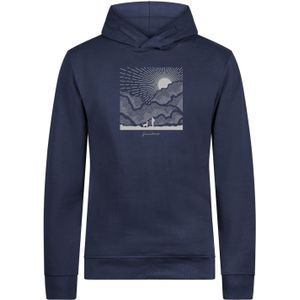 GREENBOMB Sweatshirt 'Nature Friends'  navy / wit