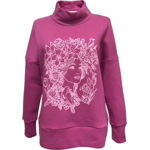 RADADA Sweatshirt 'SPRING in my mind'  pink