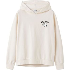 TWO SOON Sweatshirt  beige / zwart / wit