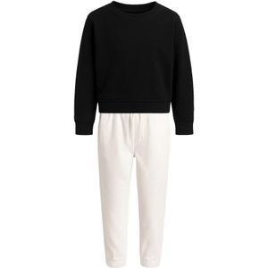 For You Moda Set  zwart / wit