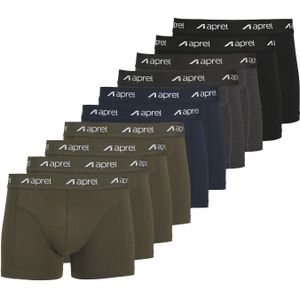 aprel Boxershorts  marine / grijs gemêleerd / olijfgroen / zwart
