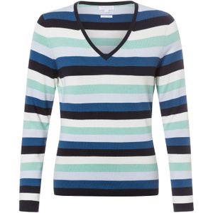 Brookshire Trui  blauw / wit