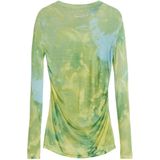 Desigual - Shirt - Lichtblauw - Lange Mouw - Slanke Pasvorm