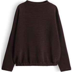 OPUS Shirt 'Saglanz'  donkerlila