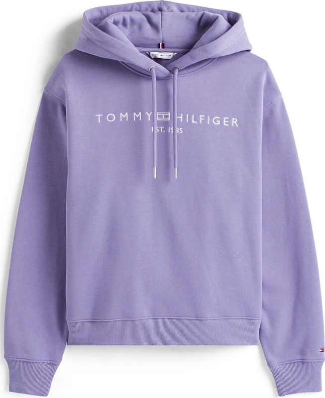 TOMMY HILFIGER Sweatshirt  lila / wit