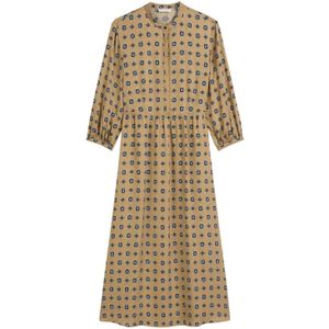 Marc O'Polo Jurk  beige / zwart