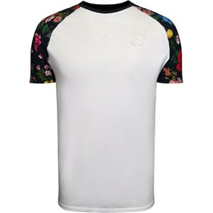 SikSilk Shirt 'Raglan'  gemengde kleuren / wit