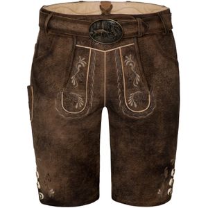 SPIETH & WENSKY Klederdracht broek 'Fredo'  donkerbruin