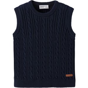 Gilet - Biologisch Katoen - Gebreid - Mouwloos - Regular Fit