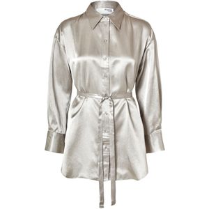 SELECTED Blouse 'SLFSELENE'  zilvergrijs