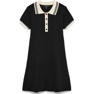 Vmfrancie - Midi-jurk - Gebreide Jurk - Knoop Detail - Regular Fit