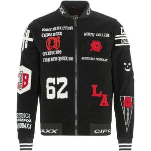 CIPO & BAXX Tussenjas  rood / zwart / wit