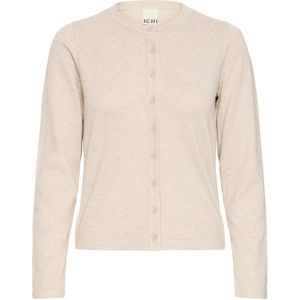 ICHI Gebreid vest 'IHLULS'  ecru