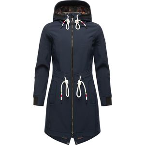 MARIKOO Functionele mantel 'Mount Furnica'  navy / rood / wit