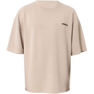 VAMOS CLO Shirt 'Japanese Iris'  stone grey / zwart