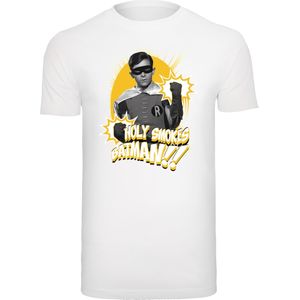 F4NT4STIC Shirt  geel / grijs / wit