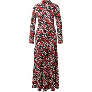 Warehouse Jurk  rood / zwart / wit