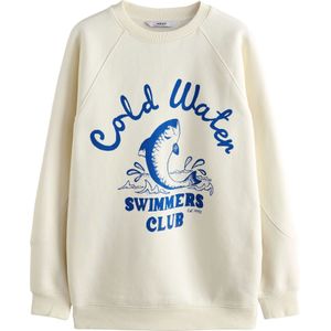 Next - Sweatshirt - Navy - Ronde Hals - Lange Mouw