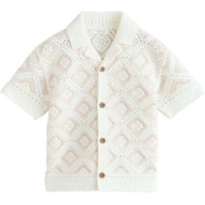 Next - Shirt - Ecru - Kwartmouw