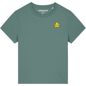 Watapparel Shirt 'Unbesiegbar'  kaki / gemengde kleuren