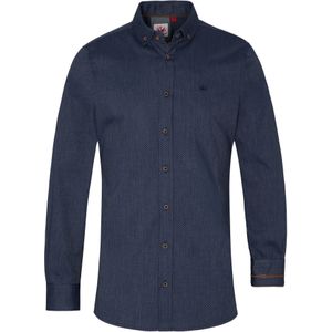 SPIETH & WENSKY Klederdracht overhemd  donkerblauw