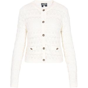 DreiMaster Vintage Gebreid vest 'Vintage'  wit