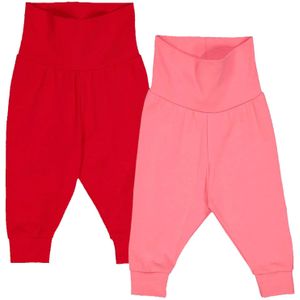 Fred's World by GREEN COTTON Broek  lichtroze / rood