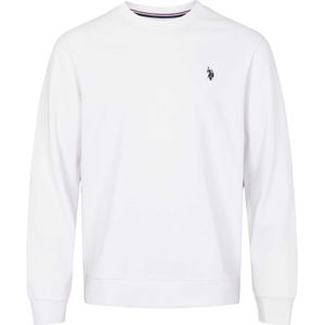 U.S. POLO ASSN. Sweatshirt 'Adler'  zwart / wit