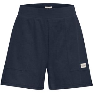 Oxmo Chino 'Wim'  donkerblauw / wit