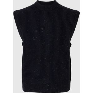 Wolmix - Gebreid Gilet - Mouwloos Model - Regular-fit