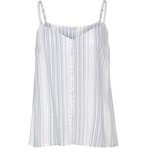 LASCANA Top  blauw / wit